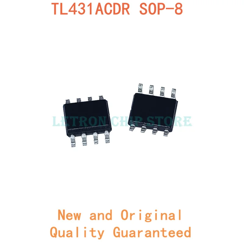 10 шт TL431ACDR SOP8 TL431AC SOP-8 TL431A SOP TL431 SOIC8 431AC SOIC-8 SMD новый и оригинальный IC - купить по