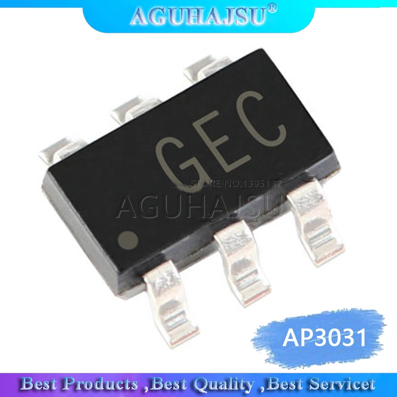 5 шт./лот AP3031 AP3031KTR-G1 screen GEC boost p SMD SOT23-6 новый оригинальный | Электронные компоненты