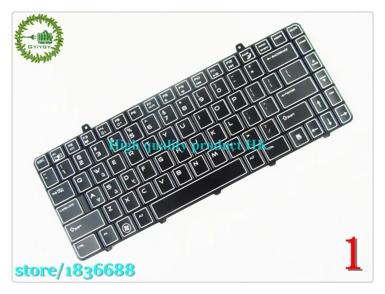 Для Dell Alienware m11x R2 \ R3 клавиатура с подсветкой V109002DS1 0MJ7Y PK130CW1A00