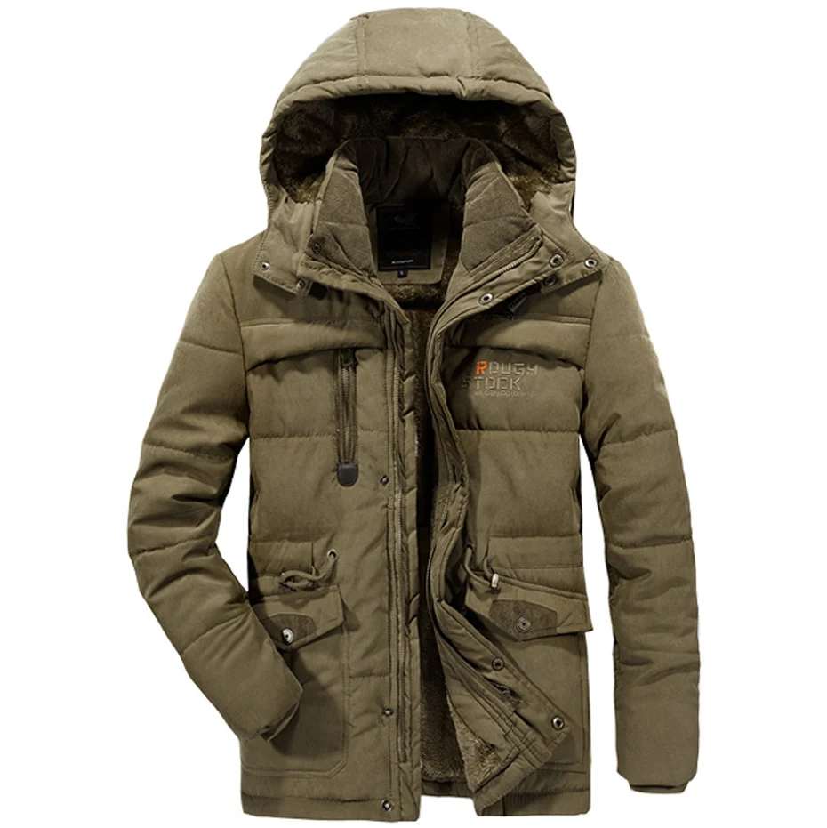 Мужская зимняя теплая парка флисовая меховая куртка женская 6xl 7xl 8xl утепленная с