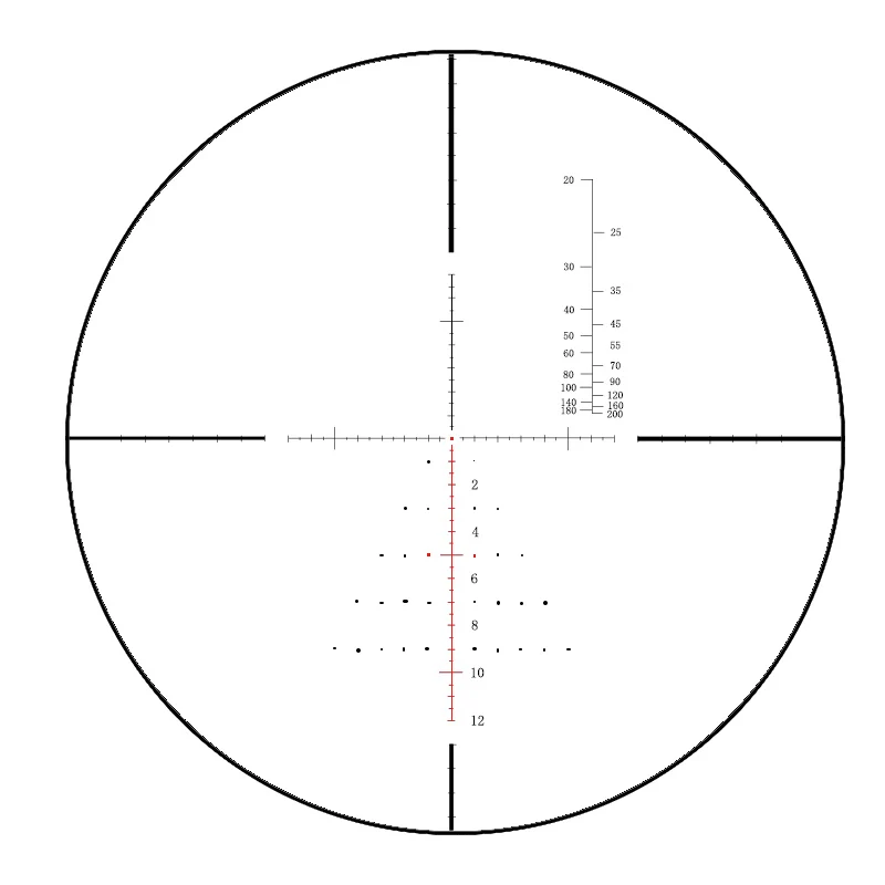 Тактический Оптический прицел SPINA OPTICS 4-16x44 оптический с длинной трубкой 30 мм для