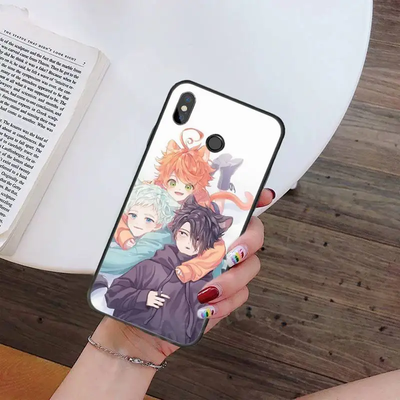 

The Promised Neverland Anime Phone Case For Xiaomi Redmi note 7 8 9 t k30 max3 9 s 10 pro lite