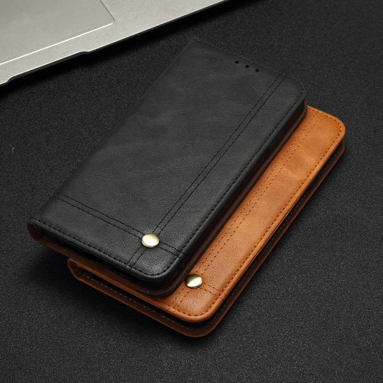 Роскошный тонкий кожаный чехол-книжка в стиле ретро для Xiaomi Redmi Note 8/8 T/8 Pro, чехол-кошелек с подставкой для карт, Магнитный чехол-книжка, чехол для телефона