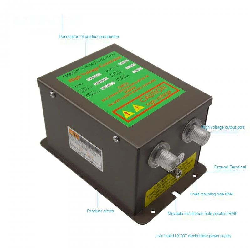 Один буксир-два ионного пневматического пистолета ионный ветровой сопла