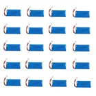 Аккумулятор Lipo 20 шт.компл. для Hubsan X4 H107 H107L H107C H107D Udi U942A U816 JXD385 Запчасти для радиоуправляемого квадрокоптера 3,7 в 500 мАч 25C 802042