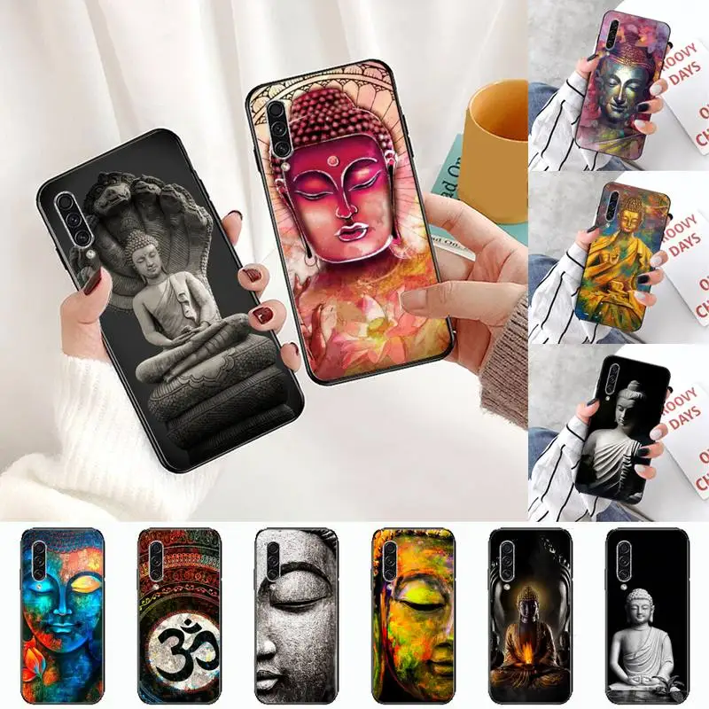 

Gautama Buddha pattern Phone Case For Samsung A S M Note 9 10 20 fe 21 71 30 ultra plus 5g 11 31 51 s