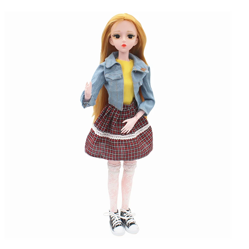 Одежда для кукол 60 см аксессуары на каждый день 1/3 платье шарнирной куклы
