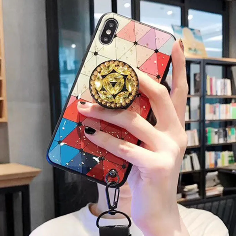 jihe-holder Чехол для Samsung Galaxy J7 Prime J2 Pro J4 плюс J6 J3 J5 J8 роскошный баскетбольный мяч держатель крышки Grand Prime G530 G531 - Цвет: jihe-holder