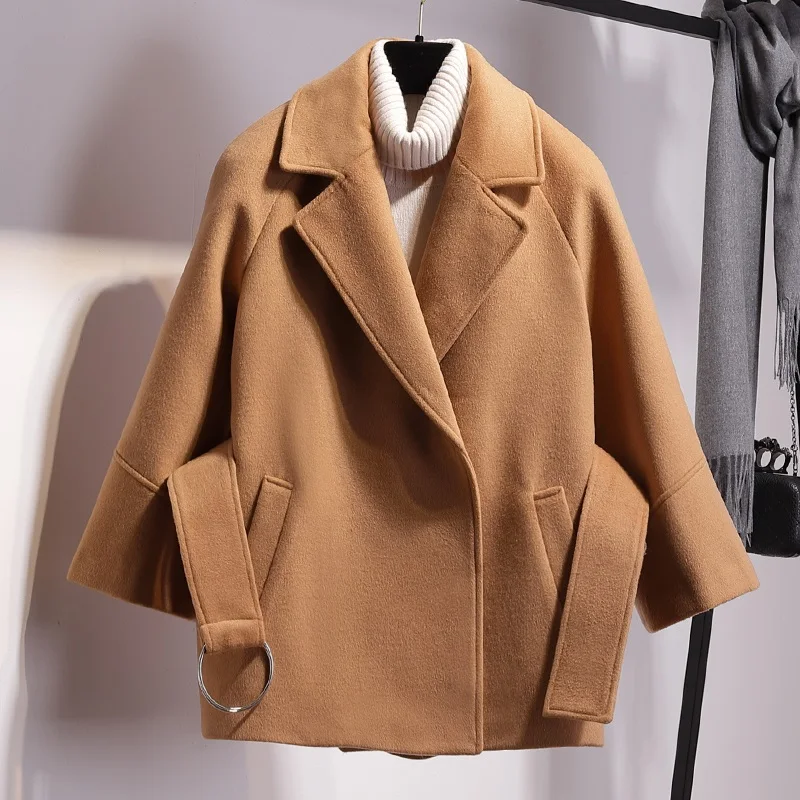 Куртка женская осенняя с большим воротником KK1888 H|Женские пальто| |