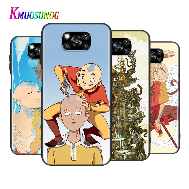 Чехол для телефона Аватар The Last Airbender Xiaomi Mi 11 10T Note 10 Poco X3 NFC M2 X2 F2 C3 M3 Play Mix 3 A2 8 Lite Pro -