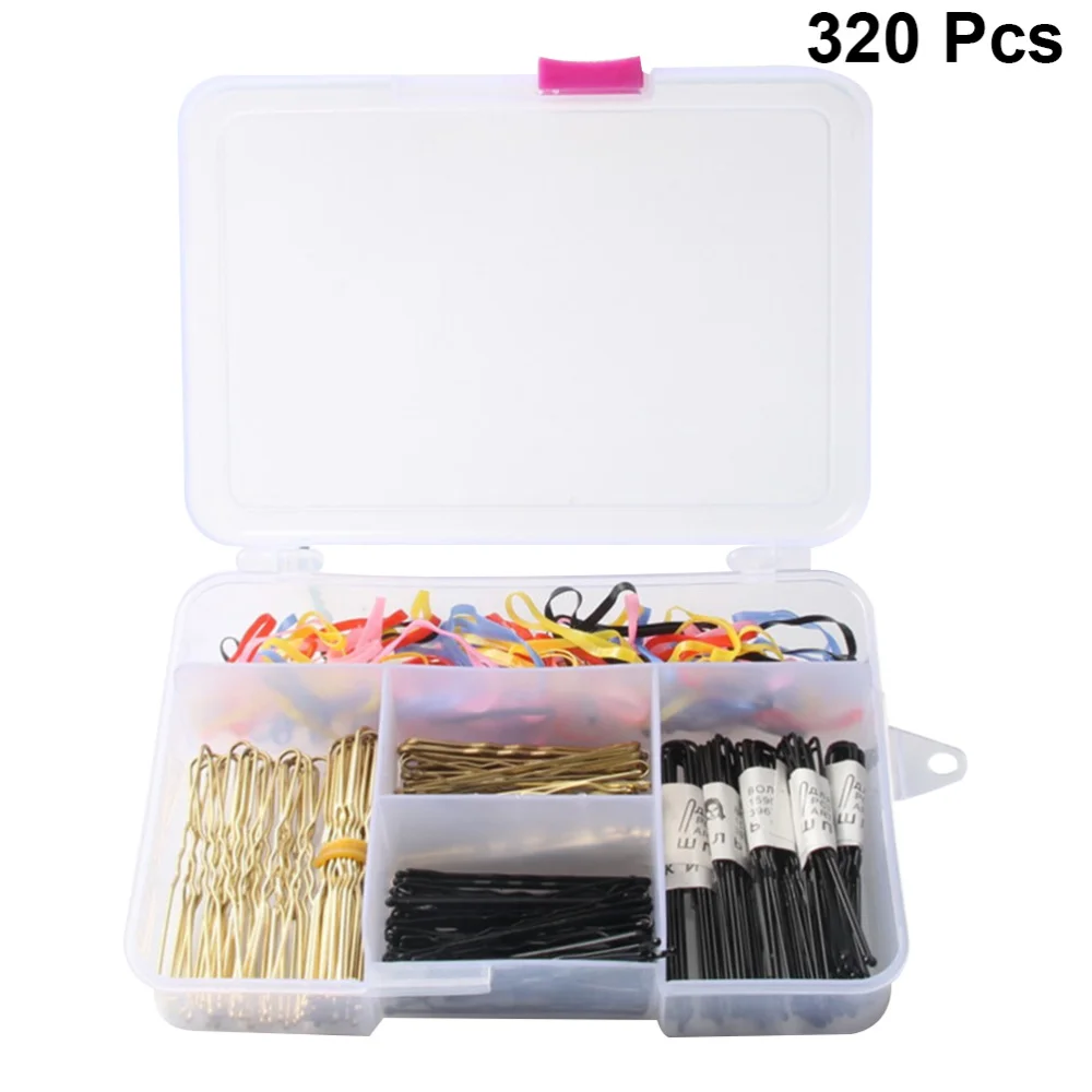 

1 Box U-shaped Hair Clip Bobby Hair Simple Hair Hairdressing Clamps Stylish Hair Accessories for Use