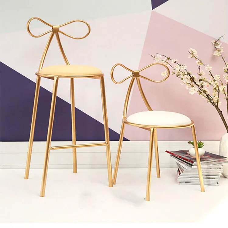 Железный стул для туалета в скандинавском стиле спальни креативное бытовое