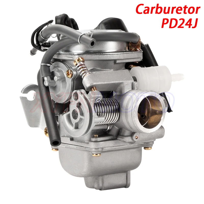 

Universal Carburador 24mm 4T For Yamaha GY6 110cc 125cc 150cc Scooter Moped PD24J CVK CARBURETOR CARB ATV QUADS GO-KART BUGGY