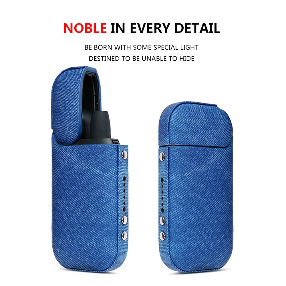 Классный джинсовый защитный чехол для электронной сигареты iqos 2 4 bushiness приличный