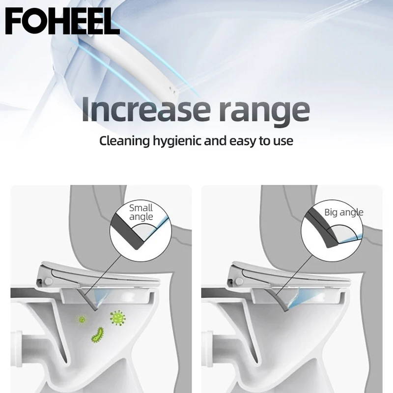 FOHEEL цельный Интеллектуальный туалет умный удлиненный с дистанционным