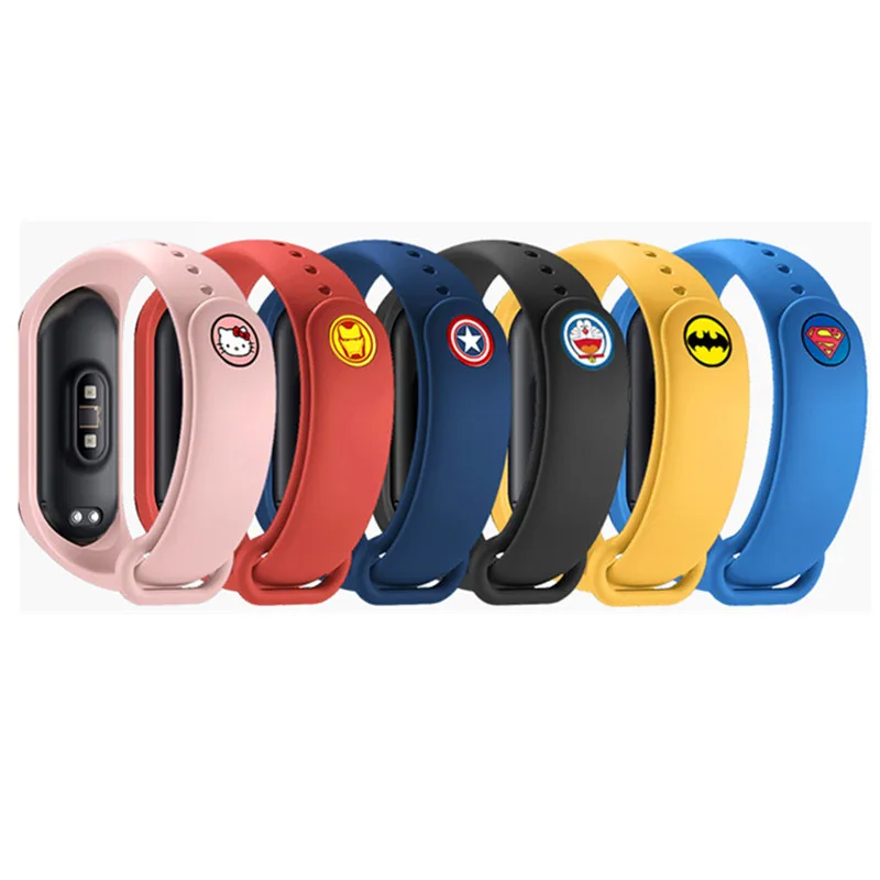 Новый браслет аниме hero для Mi Band 4 ремешок Xiaomi 3 Nfc силиконовый / 3|Смарт-аксессуары| |