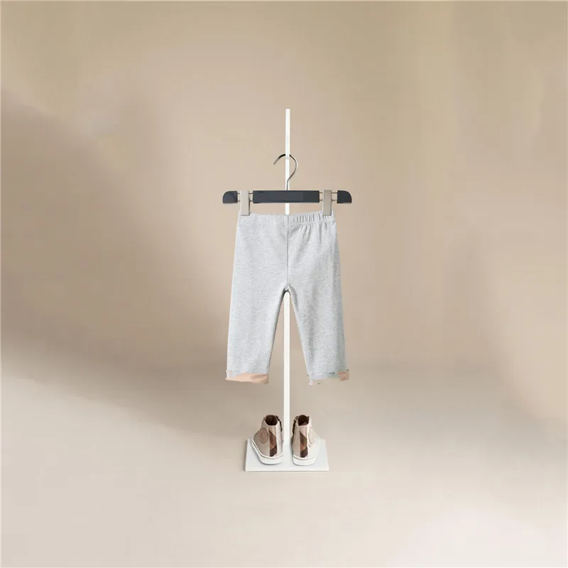 Новинка лета 2020 года Однотонные хлопковые брюки с девятью точками Детские