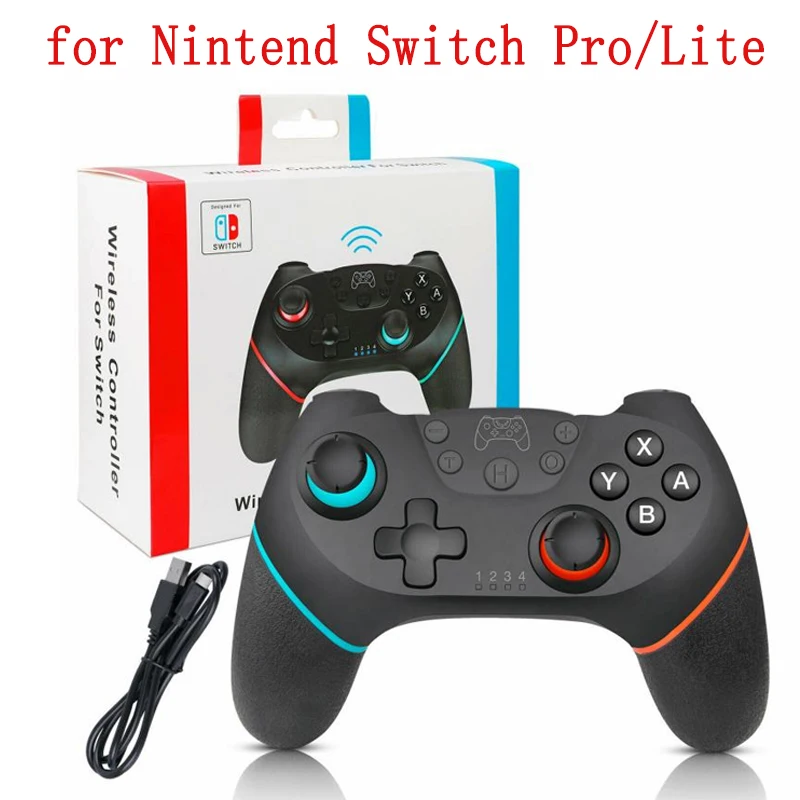 Бесплатная доставка геймпад для Switch Pro NS консоль беспроводной Bluetooth игровой USB