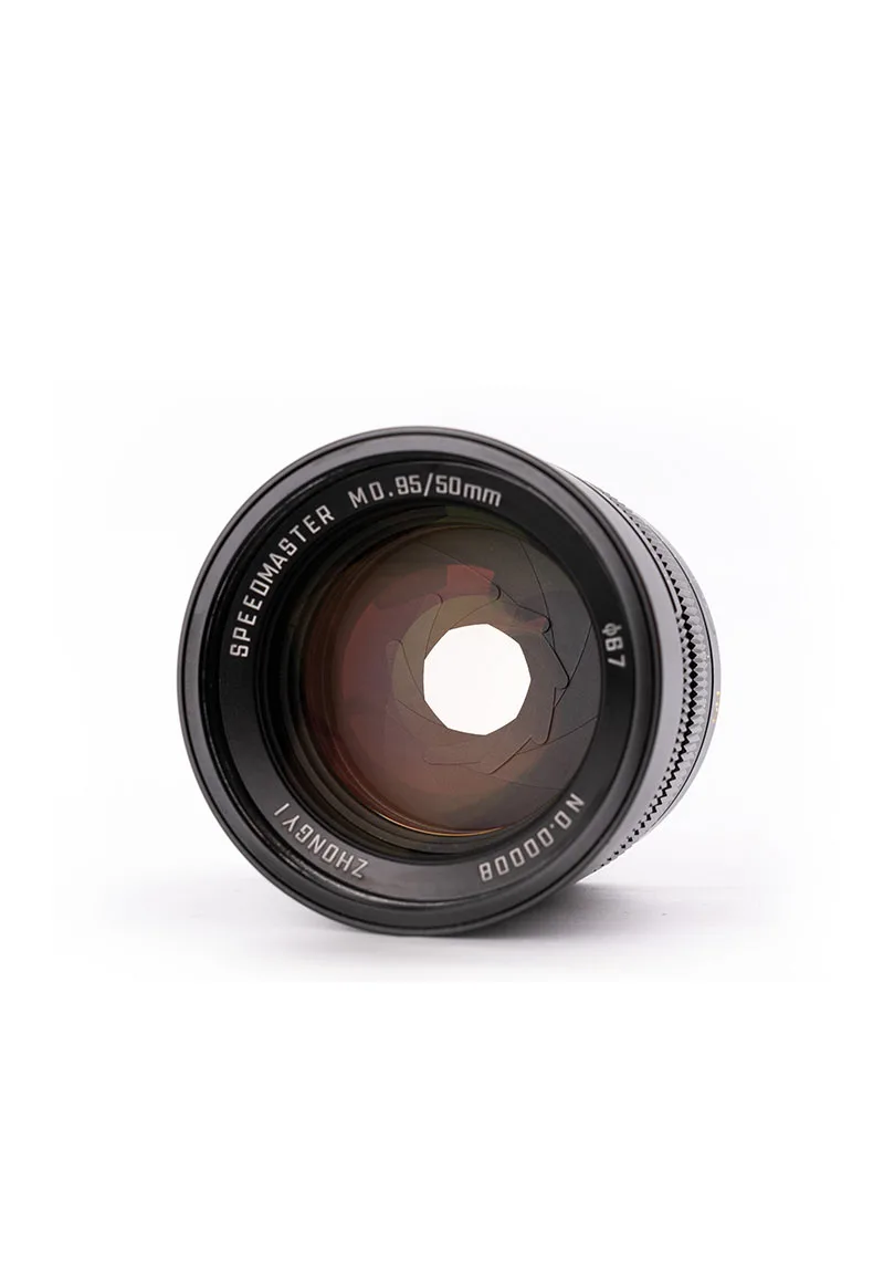 Объектив Zhongyi Mitakon Speedmaster 50 мм f/0 95 F0.95 III для камеры Leica M Mount как M240 M3 M6 M7 M8 M9 M9p