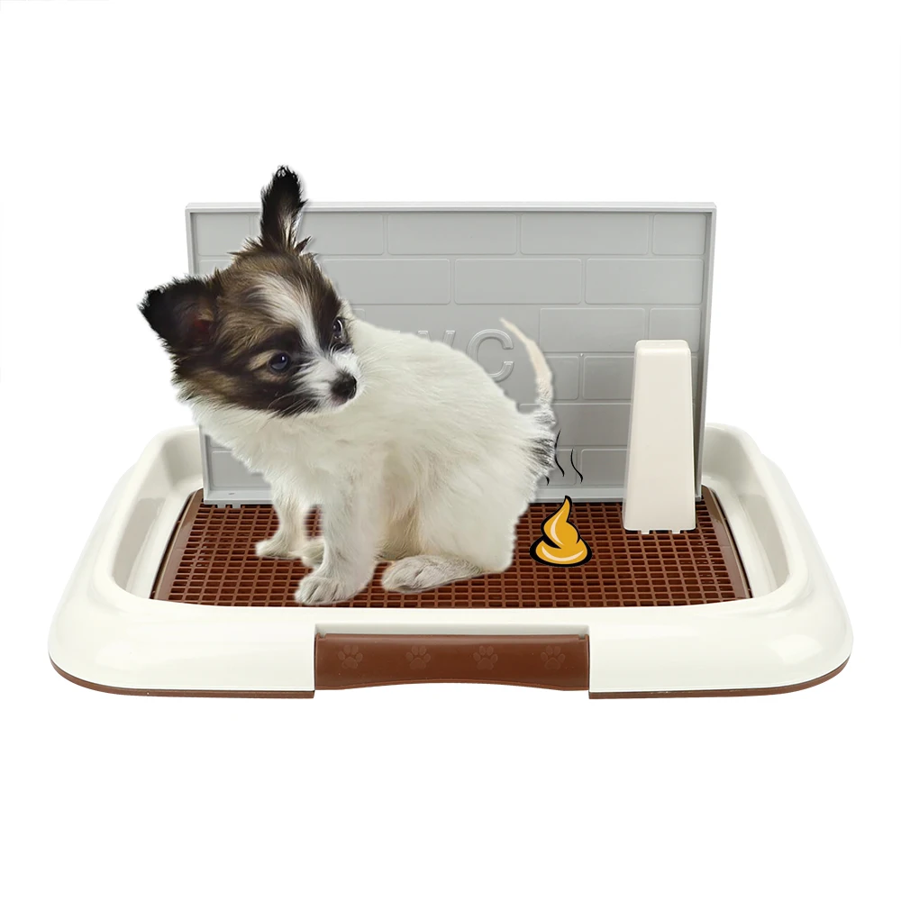 

Lattice Dog Toilet Potty Pet Toilet Pee Training Toilet Bedpan Puppy Litter Tray Pet Product Easy to Clean