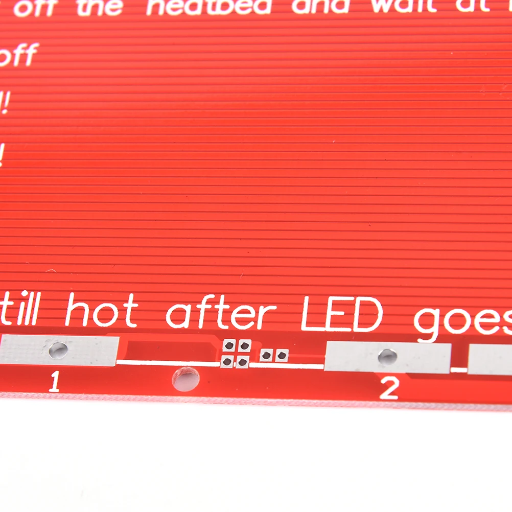 

Hot Plated 12V 24A 1x PCB Heatbed MK2B For RepRap Practical 3D Printer Dual Power PCB Heat Bed New Arrival