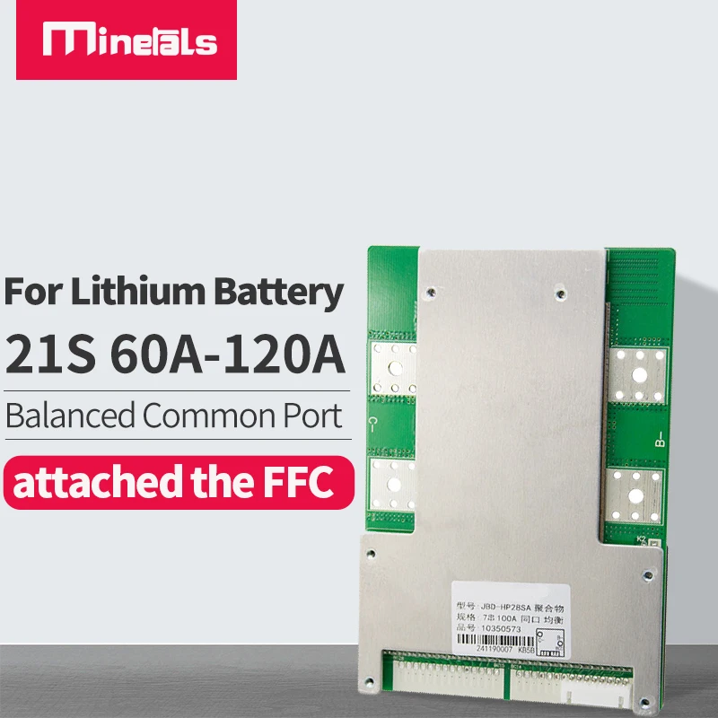 Защитная плата для литий ионного аккумулятора 21S 72V BMS PCM 60A 80A 100A полимерного с