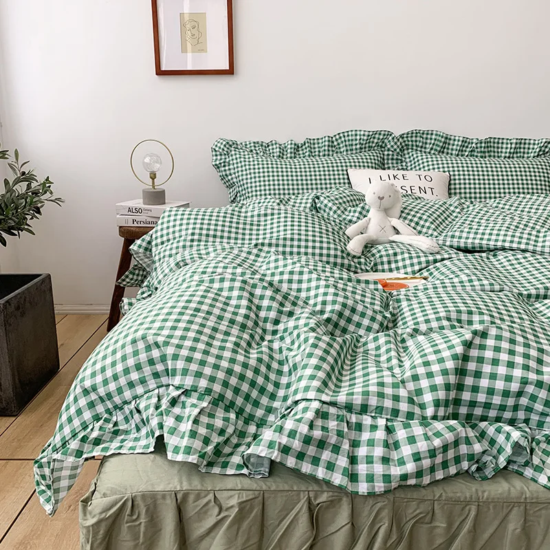 

Комплект постельного белья из хлопка, s кровать, Хлопковое одеяло, плоская простыня, летний комплект постельного белья большого размера, под...