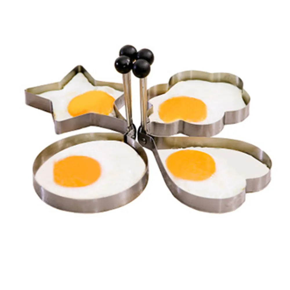 1/PCS stainless steel omelette heart breakfast baking model heart-shaped gadge |