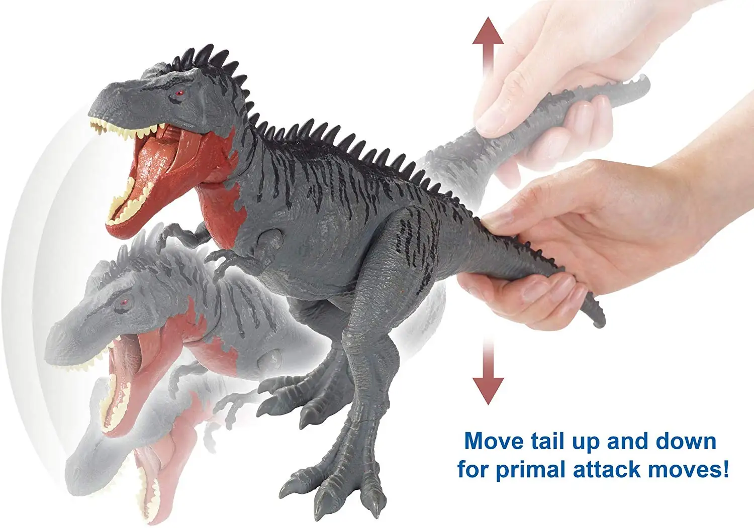 Mattel фильма Мир Юрского периода (Jurassic World ручной работы хищного динозавра в
