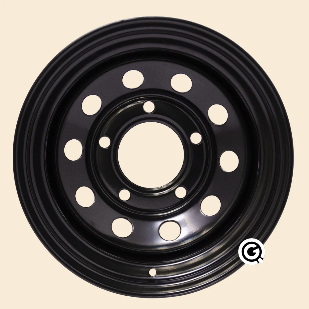 16 дюймовое колесо daytona steel 5X165.1 defender 90 110 черное офсетное-25 открытие 1 автомобильное