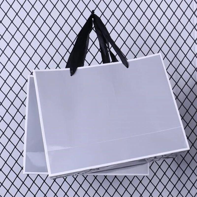 Черный/белый логотип Бесплатная печать 100 шт./лот утепленная серая пустая