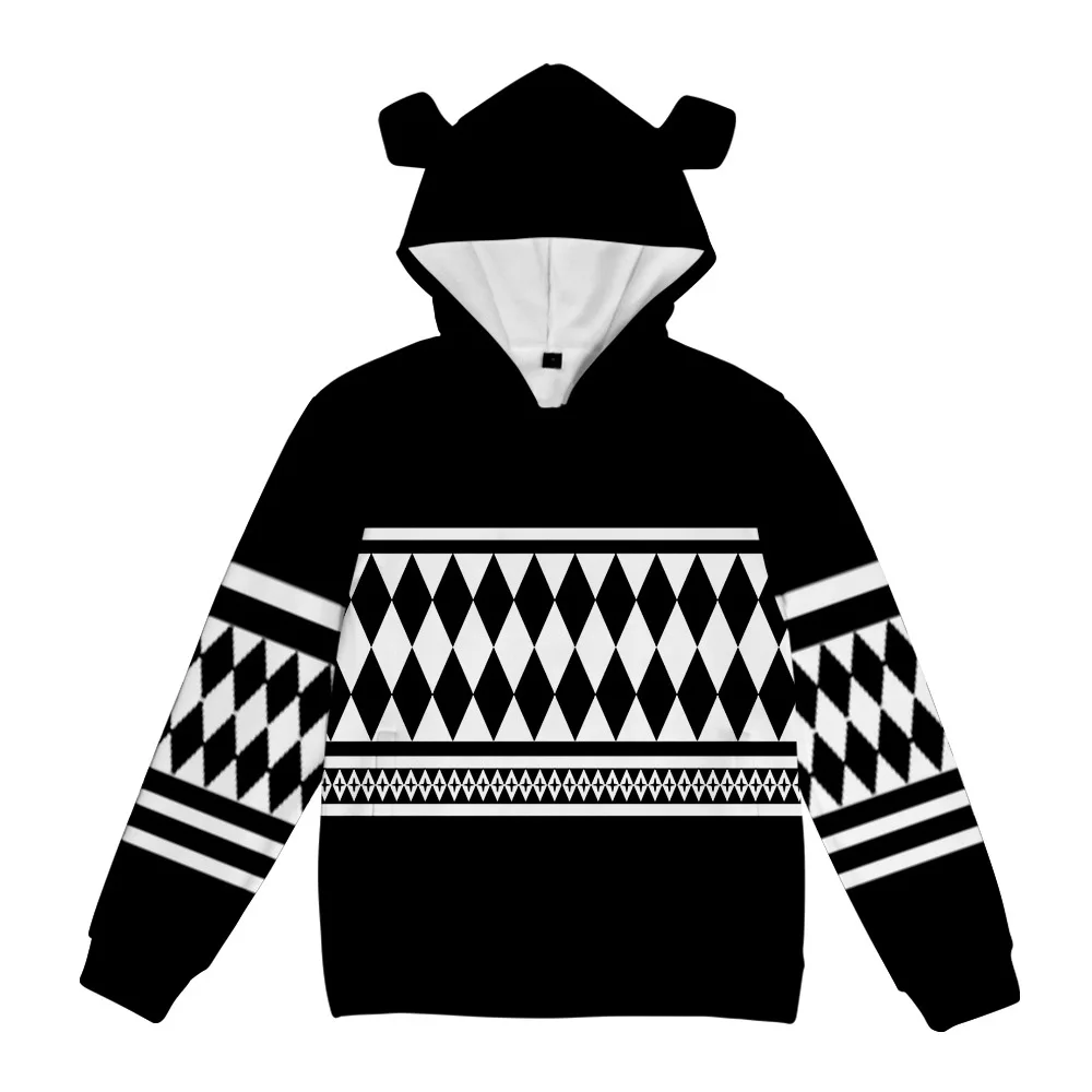 

New Tokyo Revengers Pig Ear Hooded Sweatshirt Women/Men Clothes Casual Hoodie Sweatshirt FY01776X25