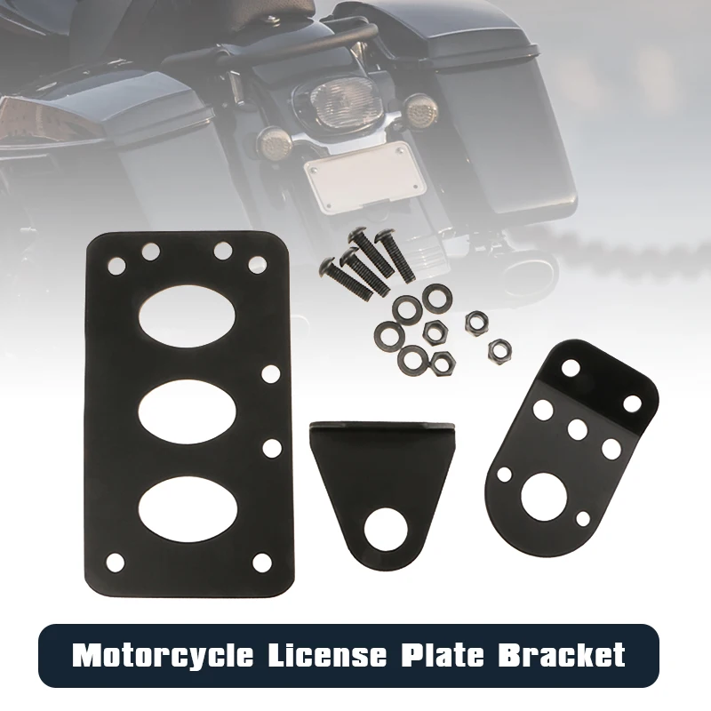 Универсальный мотоцикл модульный номерной знак рамка держатель кронштейн