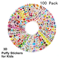 kids stickers different sheets 3d puffy stickers for girl boy birthday gift scrapbooking cartoon stickers mixed early learning t