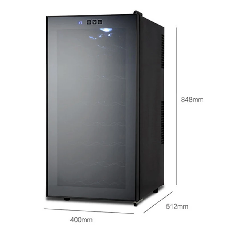 Электронный Холодильный шкаф для вина JC 78BFW домашний термостатический