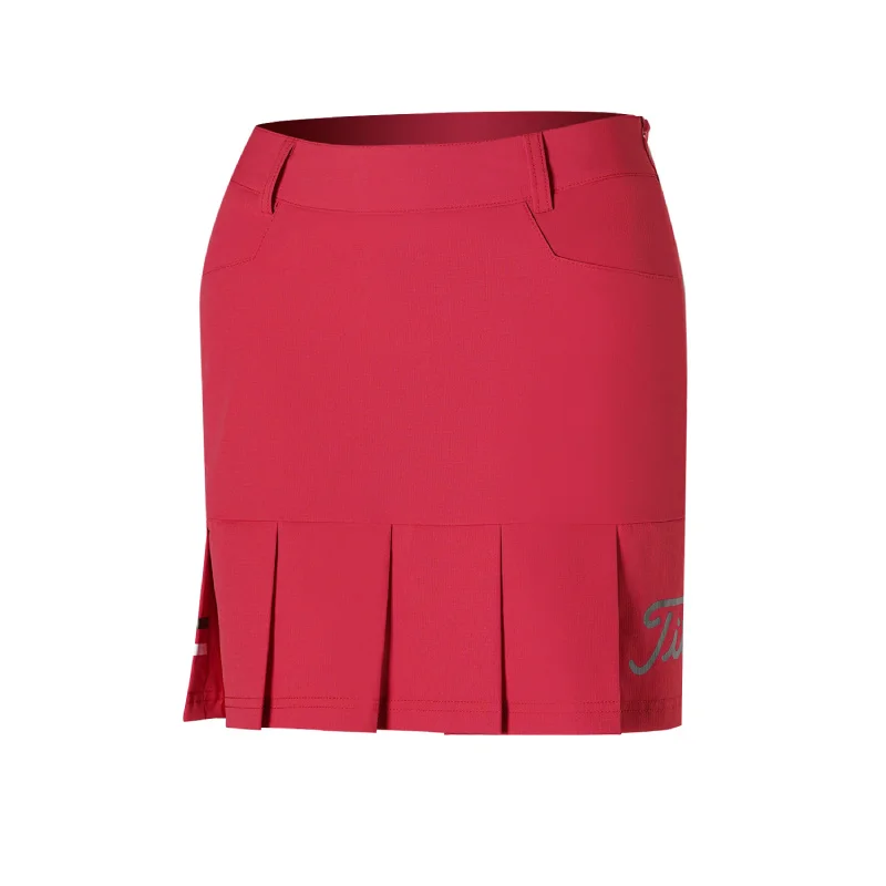 

2021 spring and summer new golf skirt women's anti light skirt slim pleated skirt quick dry sports leisure