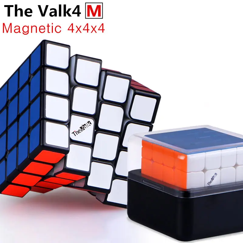 QiYi valk 4 м 4x4x4 Магнитная Магическая скорость valk4 куб профессиональные магниты
