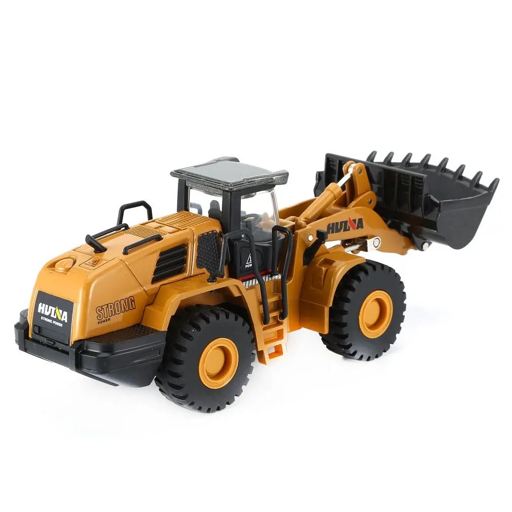 HUINA 1:50 погрузчик из статического сплава статическая модель погрузчика Сплав