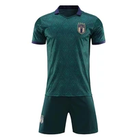 italian custom summer football suit for men and women adults and children for free printing number sports training