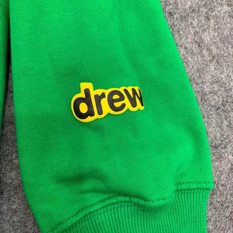 Drew House/толстовка с талисманом для мужчин и женщин, Харадзюку, свободная толстовка, странные вещи, Sudadera Hombre, мужская Толстовка