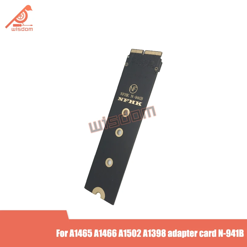 Для Macbook Air Pro A1465 A1466 A1502 A1398 NVMe M.2 NGFF SSD адаптер карты N 941B 2013 2014 2015|Компьютерные