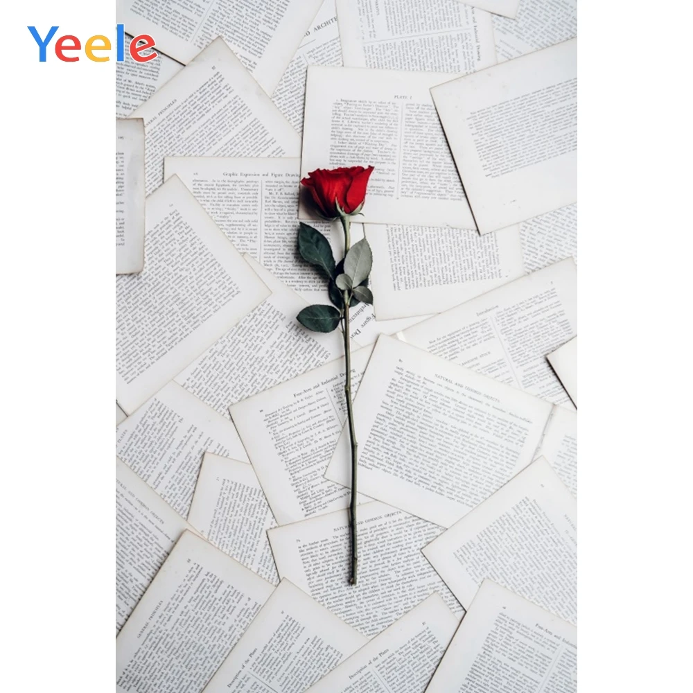 

Фон для фотографий Yeele, на День Св. Валентина, с изображением розы