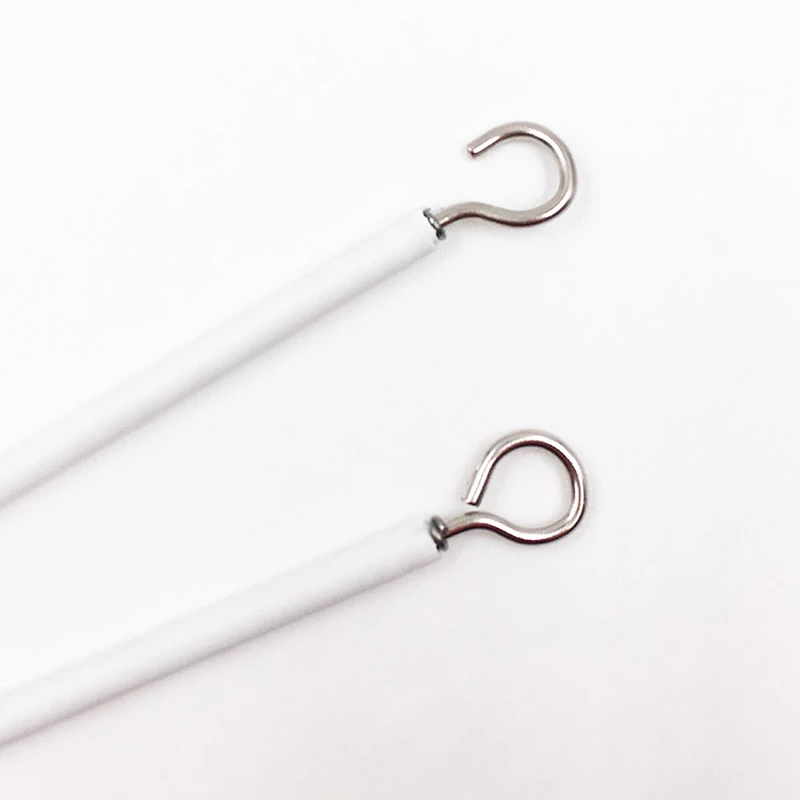 Веревка для штор различные характеристики ПВХ белая пружина с пластиковым