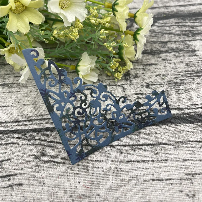 Кружево металлический Трафаретный вырубной Штамп для DIY Скрапбукинг альбом