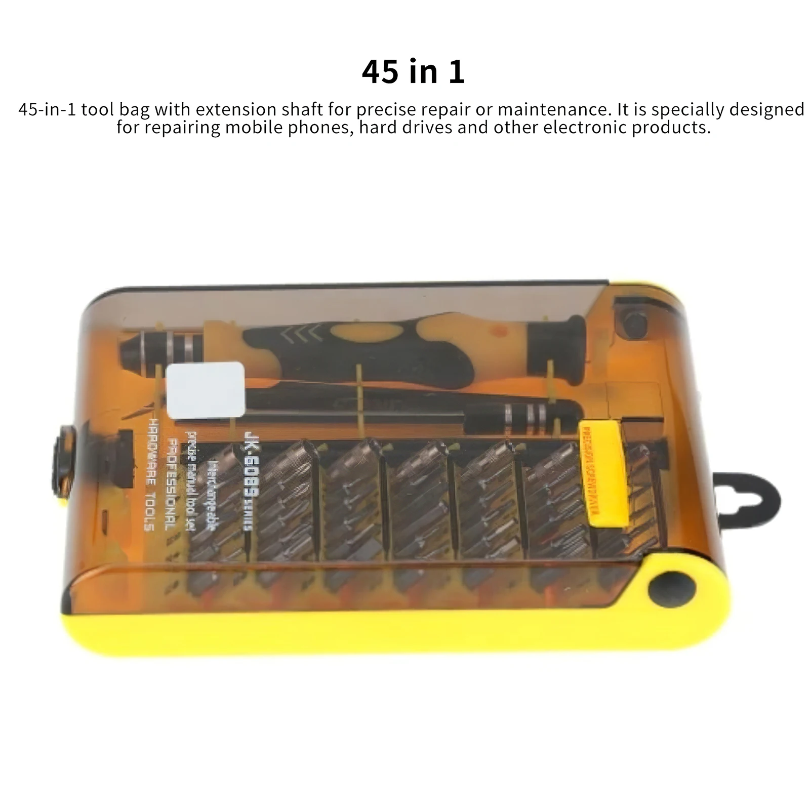 45 In 1 Screwdriver Set Kit Phone Computer Repair Tool Bits+ Extension Bar Tweezer | Инструменты