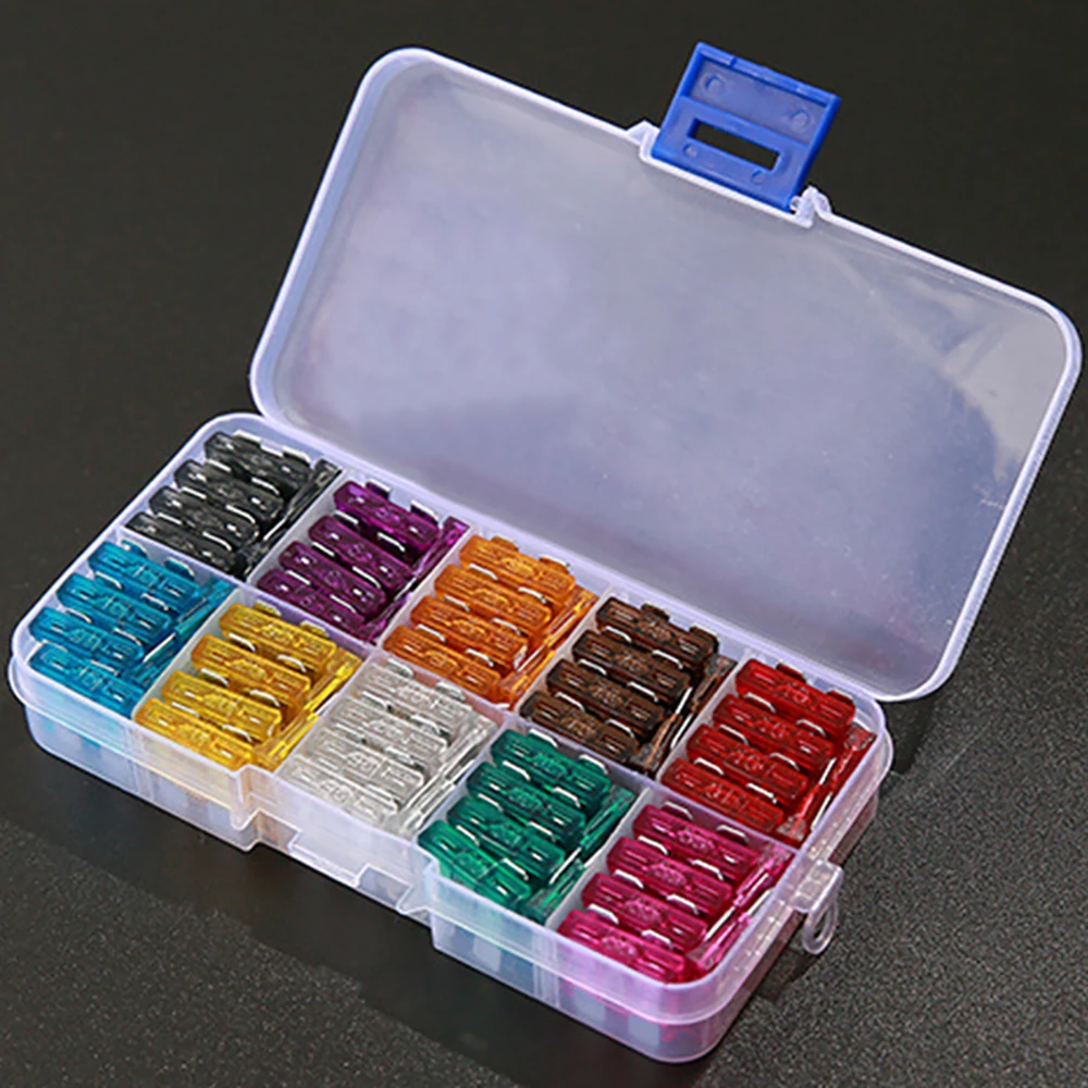 100/50 шт профиль маленький Размеры лезвие Тип автомобильный предохранитель