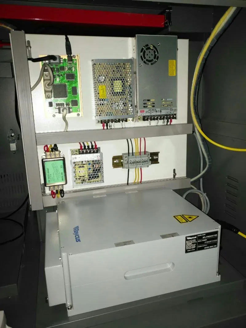 Бесплатная доставка 30 Вт волоконно лазерный гравировальный станок co2 лазерная