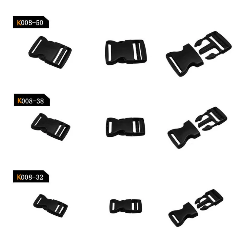 Боковые регулировочные пряжки для продажы паракордового браслета/рюкзак/пояс