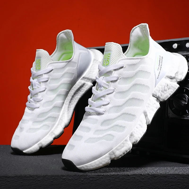 

Summer Sneakers Men Light Sports Running Shoes For Man New Mesh Breathable Training Athletic Shoes Walking Jogging Footwear 2021