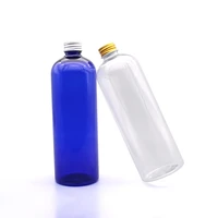 14pc 500ml empty plastic cosmetic container aluminum cap shampoo washing package bottles 500cc liquid soap lotion bottle perfume